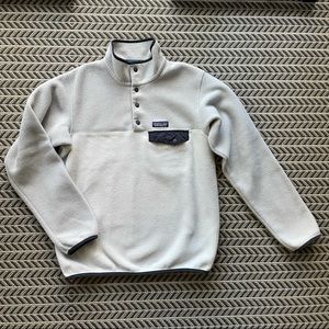 Patagonia Synchilla Snap-T Fleece Birch White Navy